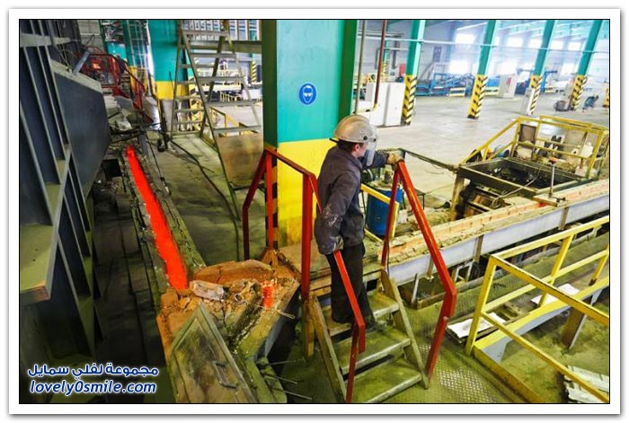مصنع لإنتاج الألمنيوم في كازاخستان