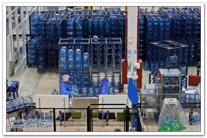 أكبر مصنع في روسيا لتنقية المياه وتعبئته في عبوات بلاستيكية