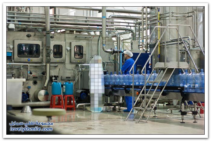 أكبر مصنع في روسيا لتنقية المياه وتعبئته في عبوات بلاستيكية