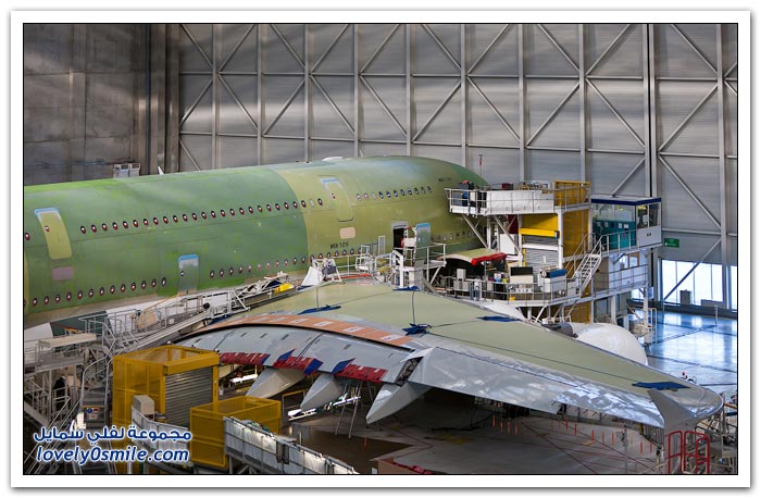 مصنع طائرة A380 وكيف تبدو من الداخل؟