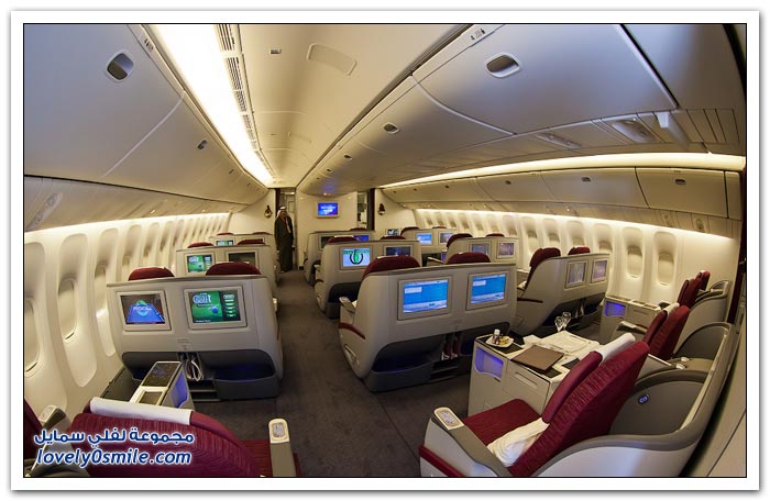 التصميم الداخلي للطائرات الجديدة للخطوط البحرينية