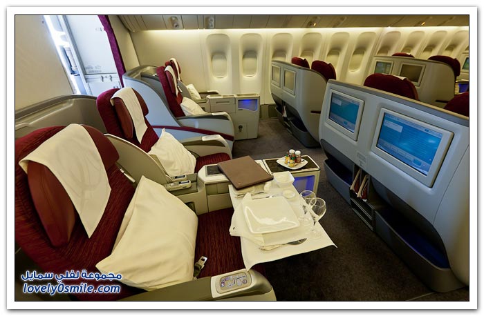 التصميم الداخلي للطائرات الجديدة للخطوط البحرينية