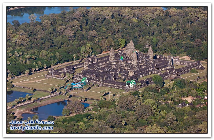 صور لمعبد أنكور وات وما حوله في كمبوديا