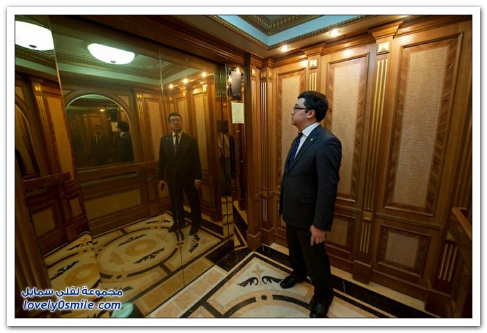 زيارة للقصر الرئاسي في كازاخستان