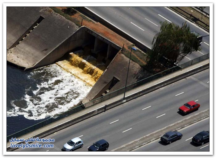 تلوث الأنهار في ساو باولو