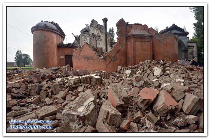 زلزال شمال ايطاليا 2012