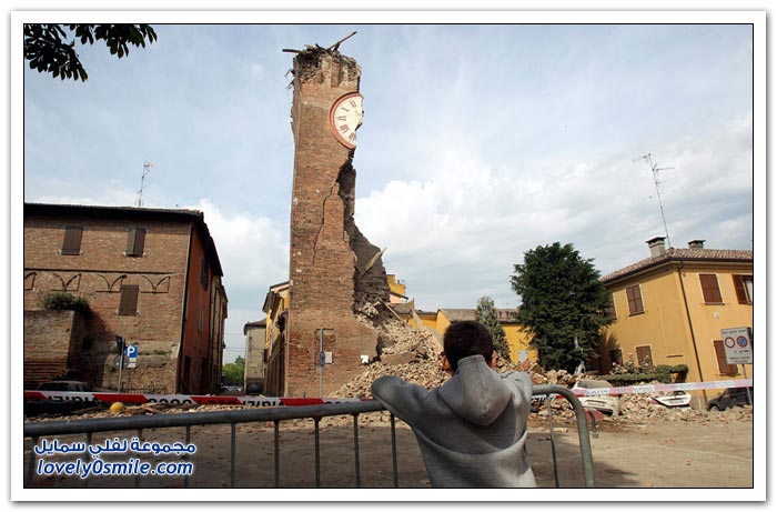 زلزال شمال ايطاليا 2012