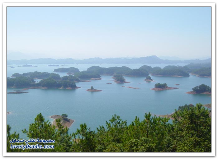 بحيرة جزر ألف في الصين