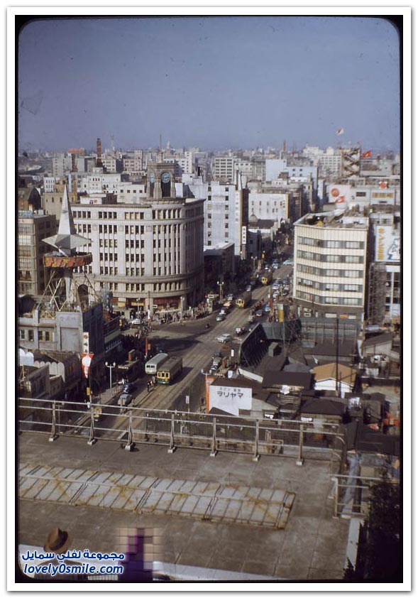 صور ملونة لطوكيو عام 1950