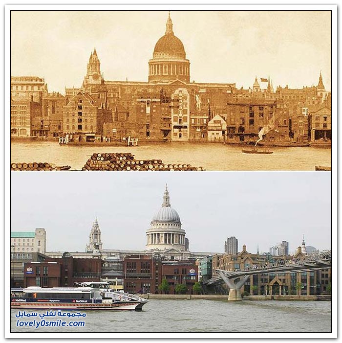لندن كيف كانت عام 1897 وكيف أصبحت الآن