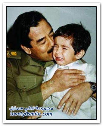 حفيد صدام حسين أشجع طفل في القرن العشرين