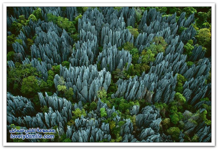 صور من السماء لجزر مدغشقر