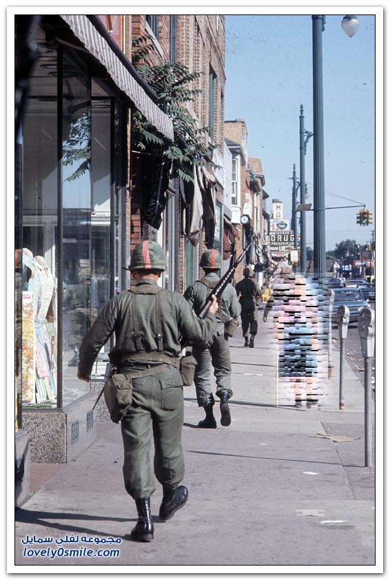 التمرد في أمريكا في ولاية ديترويت عام 1967