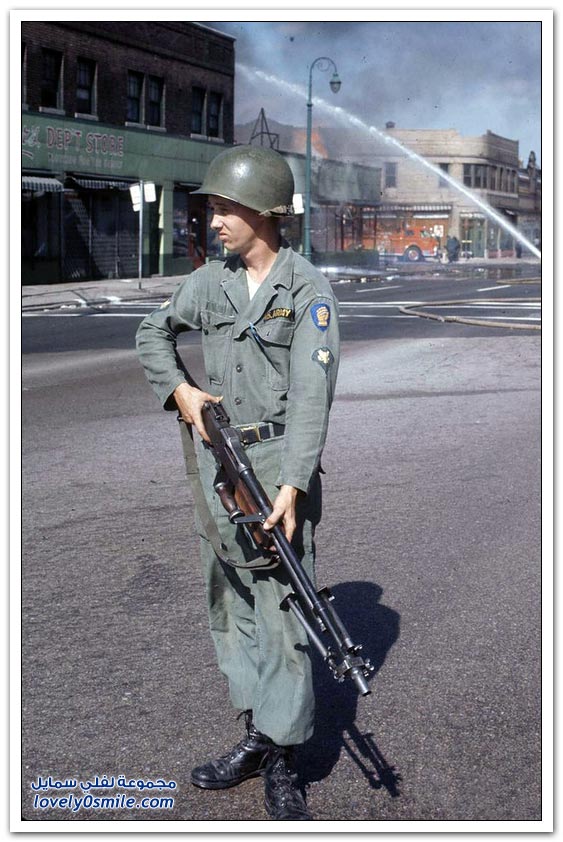 التمرد في أمريكا في ولاية ديترويت عام 1967