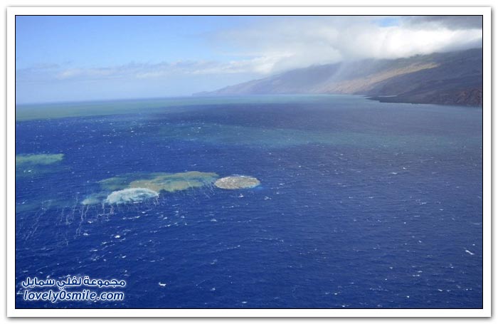 ثوران بركاني تحت الماء في جزر الكناري