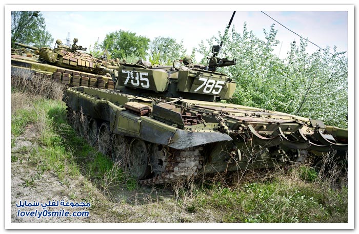 مقبرة الدبابات في روسيا