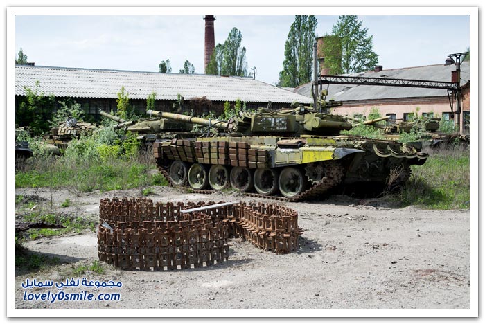مقبرة الدبابات في روسيا
