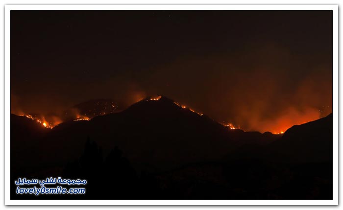 حرائق الغابات في ولاية كولورادو