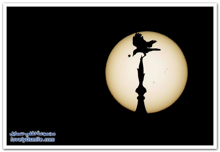 مرور كوكب الزهرة عبر قرص الشمس