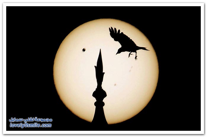 مرور كوكب الزهرة عبر قرص الشمس