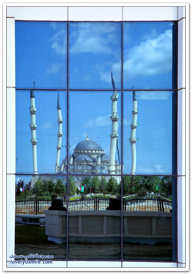 مسجد قلب الشيشان في مدينة غروزني