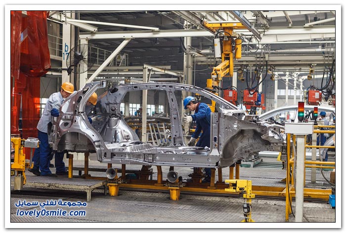 مصنع تشيري للسيارات في الصين