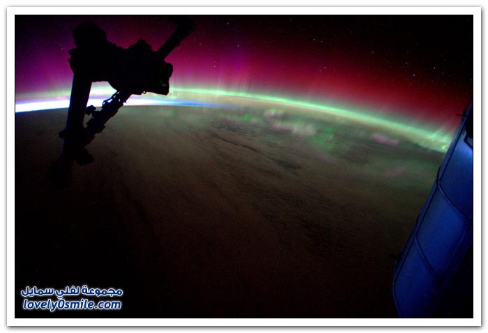 صور للفضاء من رائد الفضاء أندريه