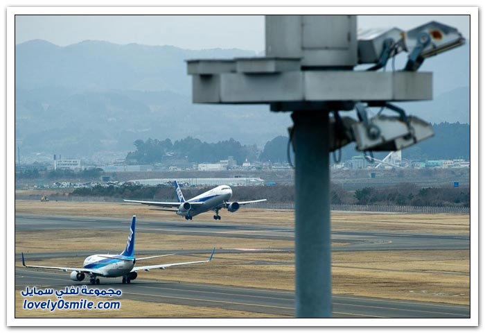 صور مطار سينداي في اليابان أثناء التسونامي وكيف أصبح الآن