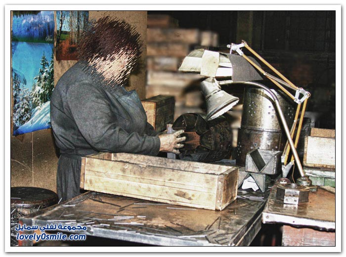 مصنع الأقلام الخشبية في روسيا