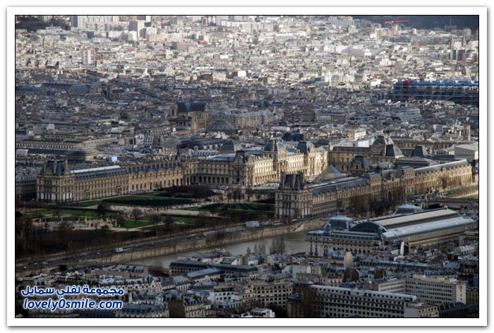 صور لباريس من برج إيفل