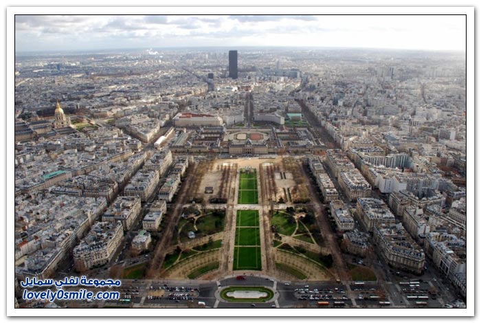 صور لباريس من برج إيفل