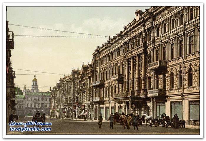 مدينة كييف الأوكرانية بين الماضي والحاضر