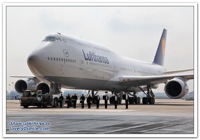 طائرة بوينج 747 لطيران لوفتهانزا الألماني