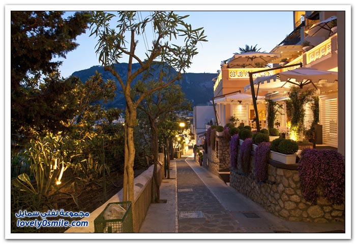 فندق تيبيريو في جزيرة كابري في إيطاليا