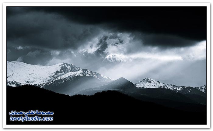 صور من أعلى جبل في بولندا