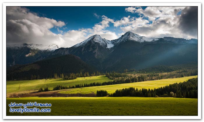 صور من أعلى جبل في بولندا