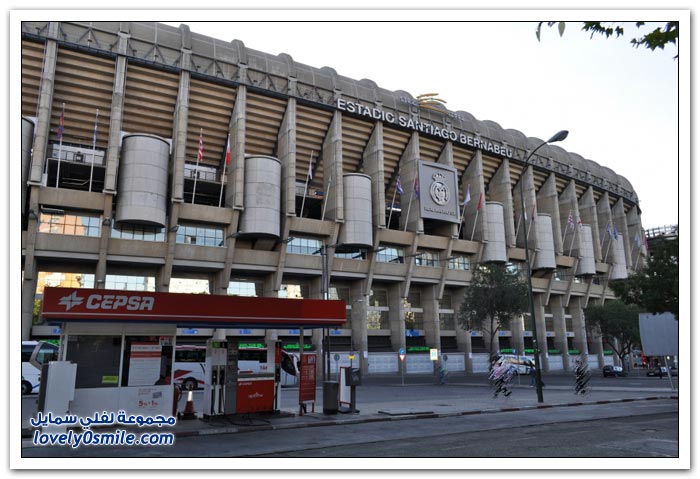 سانتياغو برنابيو ملعب ريال مدريد