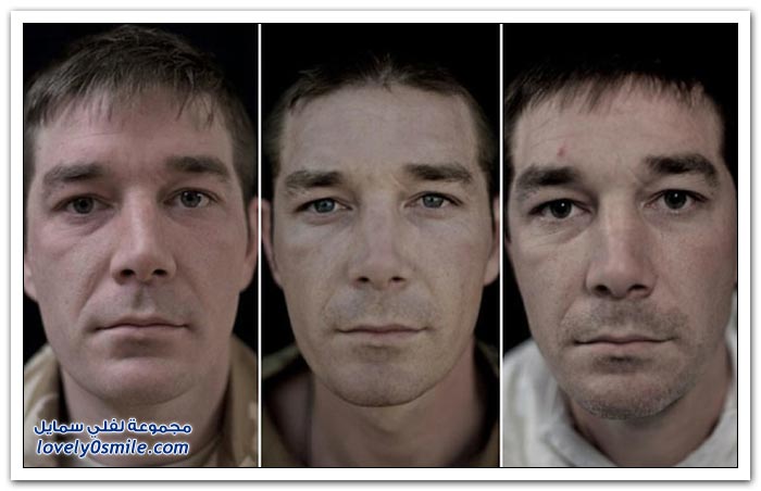 صور لجنود قبل وأثناء وبعد الخدمة في أفغانستان