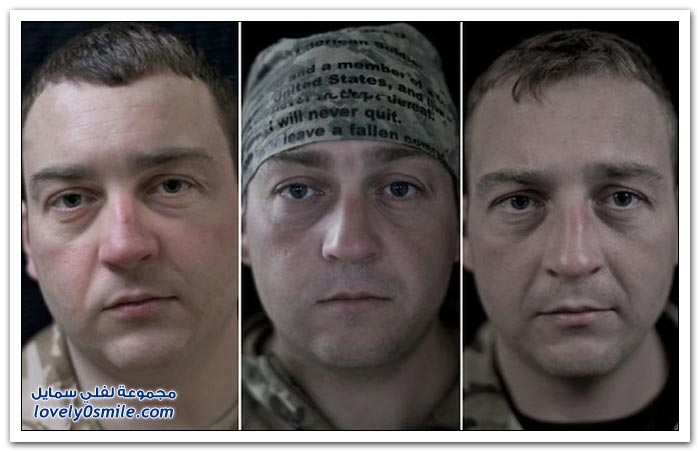 صور لجنود قبل وأثناء وبعد الخدمة في أفغانستان