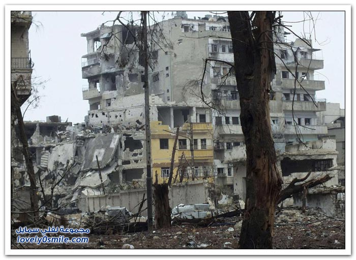الدمار يغطي حمص