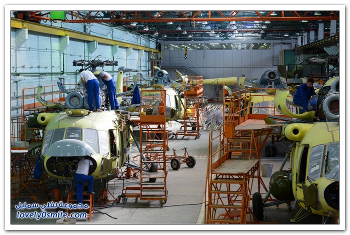 مصنع طائرات الهليكوبتر الروسية