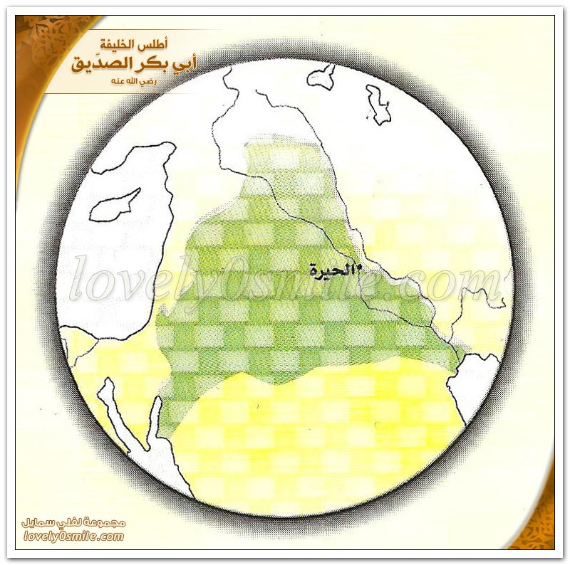 الفتوحات الإسلامية في عهد أبي بكر + مناوشات المسلمين الأولى مع الفرس