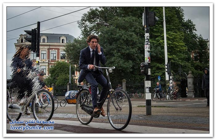 أمستردام مدينة الدراجات الهوائية في أوروبا