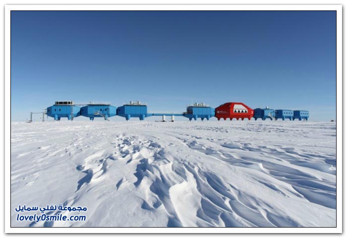 صور وفيديو: محطة هالي في القطب الجنوبي