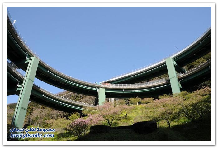 جسر اليابان الحلقي Kawazu-Nanadaru