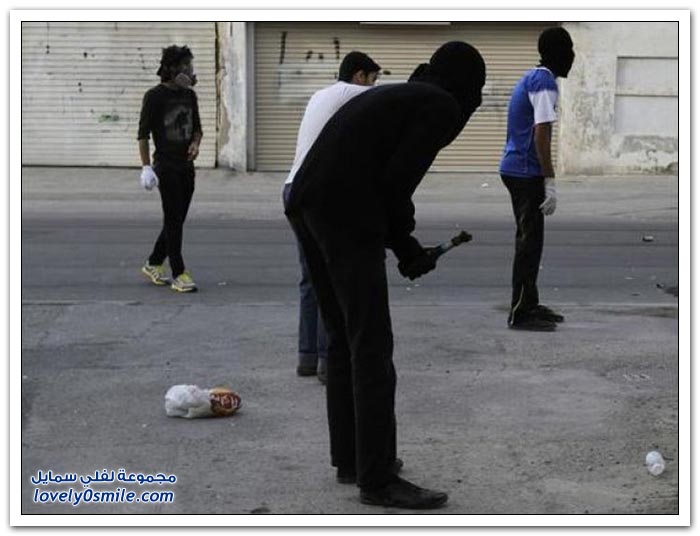 يستاهل ما جاه - قنابل المولوتوف في البحرين