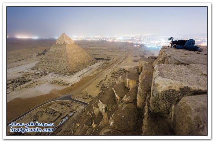 الأهرامات والقاهرة بعيون مصور روسي