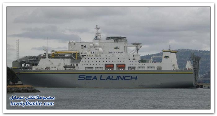 منصة الإطلاق البحرية (Sea Launch)، المحيط الهادئ