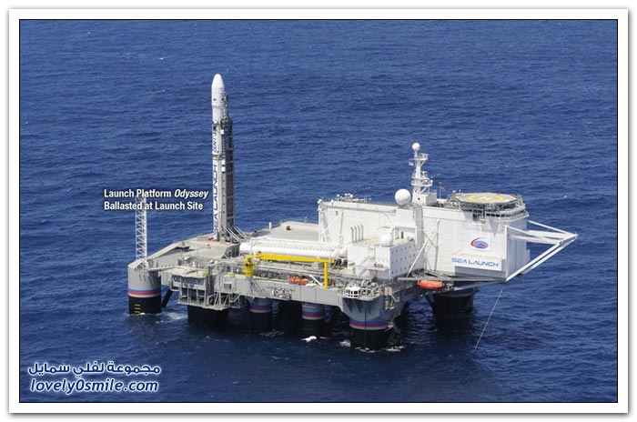 منصة الإطلاق البحرية (Sea Launch)، المحيط الهادئ