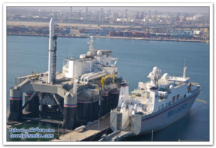 منصة الإطلاق البحرية (Sea Launch)، المحيط الهادئ